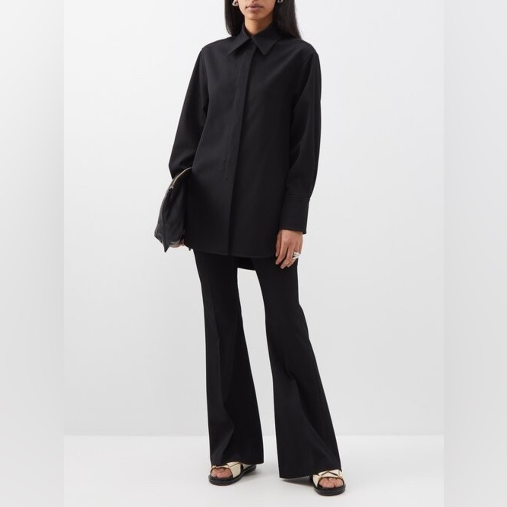Joseph Boleyn Concealed-placket Twill Shirt